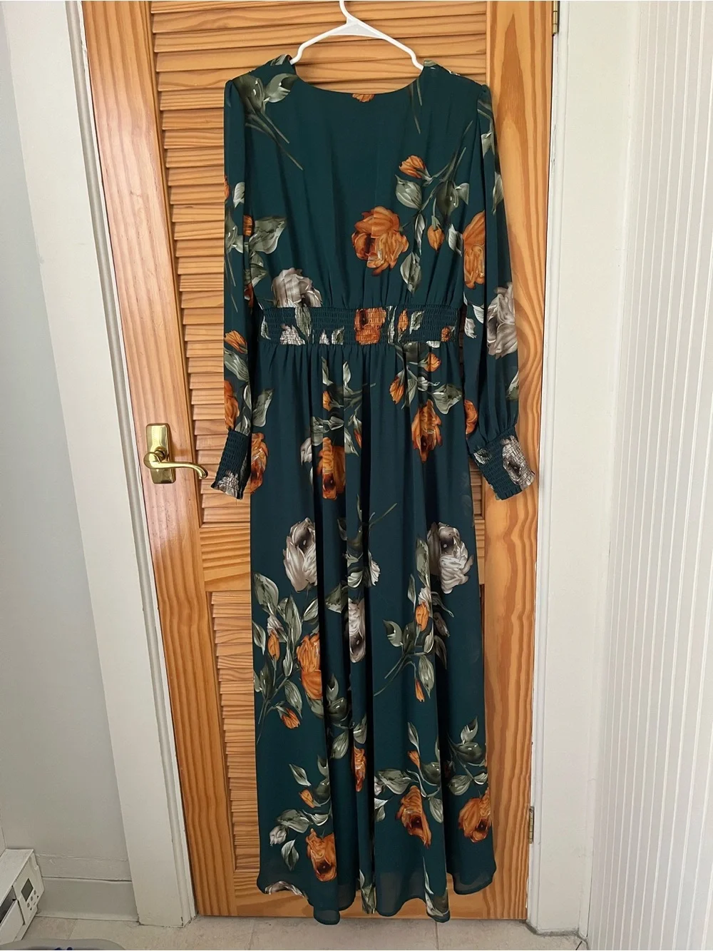 Baltic Born - Olivia Maxi Dress - Deep Topaz Floral XL - Picture 2 of 2